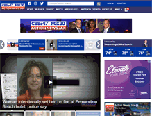 Tablet Screenshot of fox30jax.com